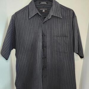 Ralph Lauren Beverly Hills Polo Club Short Sleeve Striped Shirt - Size L